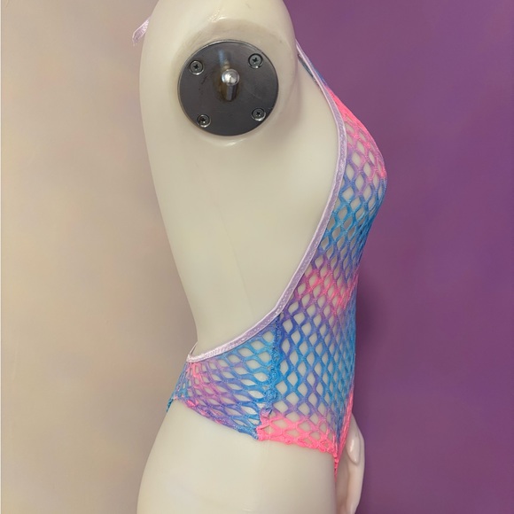 Fishnet 1 Piece Rave Outfit S/M - Picture 3 of 3